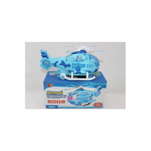 Işıklı Ve Müzikli Eğlendirici Çok Hareketli Show Helikopter 25x11 Cm - Oyuncak Helikopter