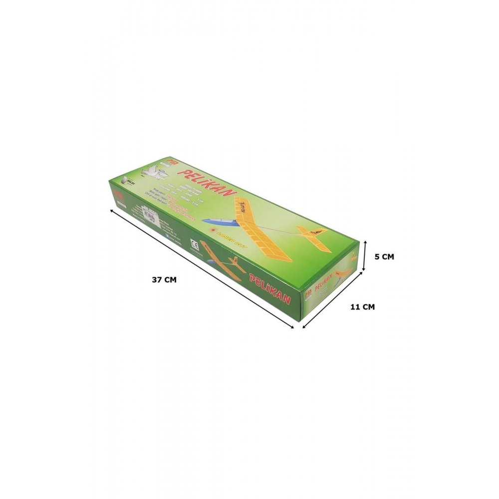 Model 2001 Pelıkan Planör, Çubuk Gövdeli, Serbest Uçuş Model Kiti