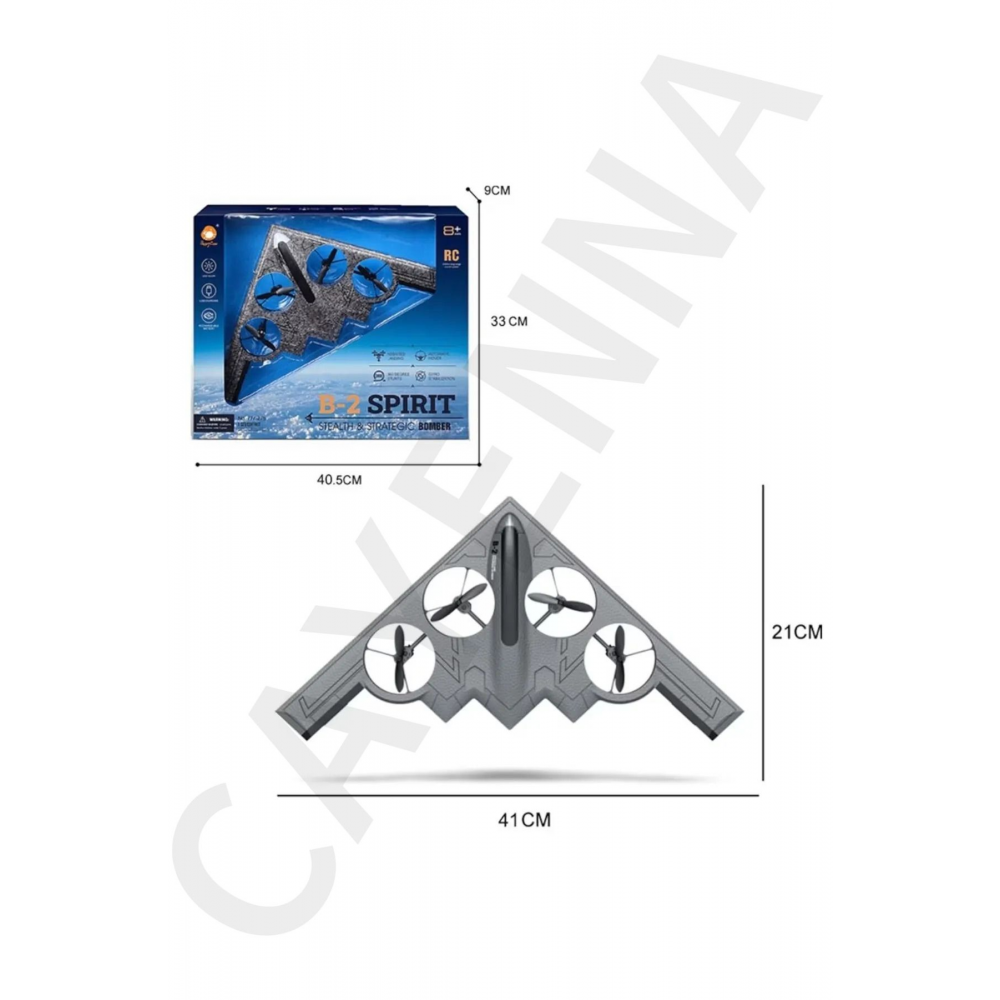 Vardem Uzaktan Kumandalı Full Fonksiyon 2.4G Şarjlı Kameralı Quadcopter İha