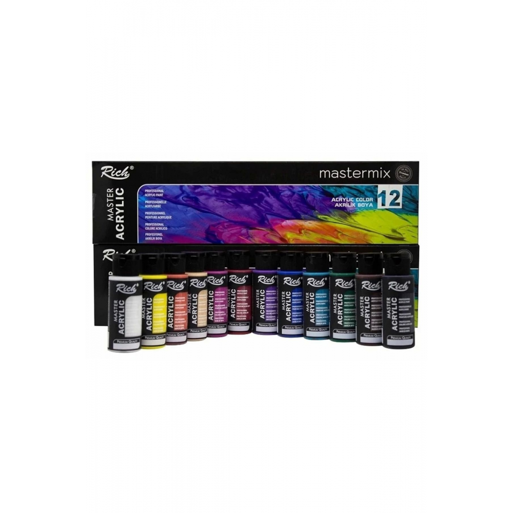 Master Mix Akrilik Boya Seti 60 Cc 12'li 060-06695