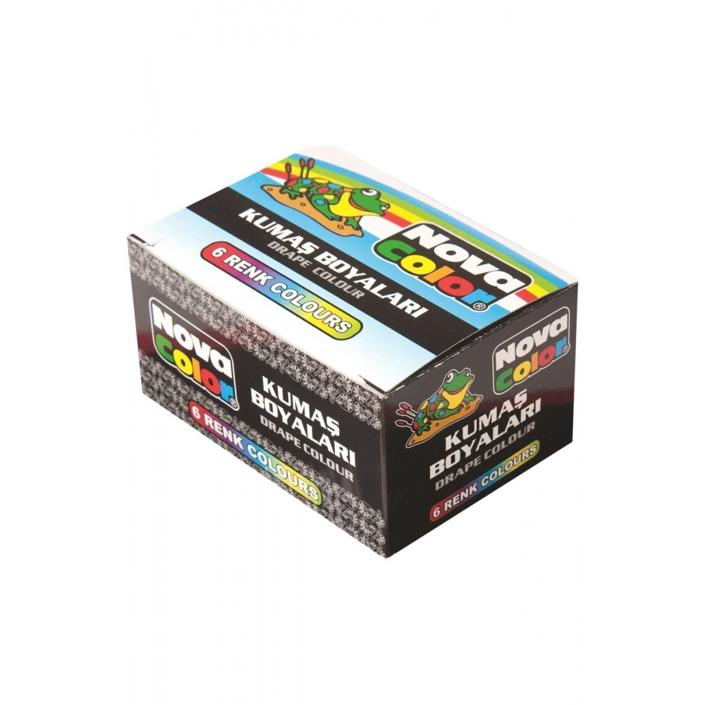 Kumaş Boyası Nc 6 Renk X 30 Ml. Set