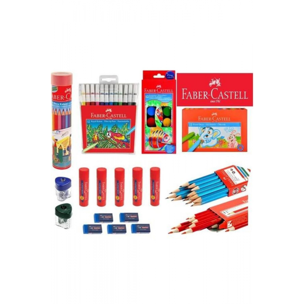 Faber-castell 666 Okul Öğrenci Boya Seti