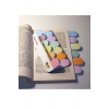 Pastel Renkli Kitap Sayfa Işaretleyici 6 Renkli