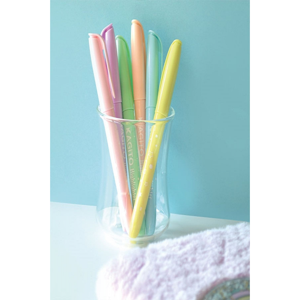 Pastel Highlighter Kalem Seti 6’lı