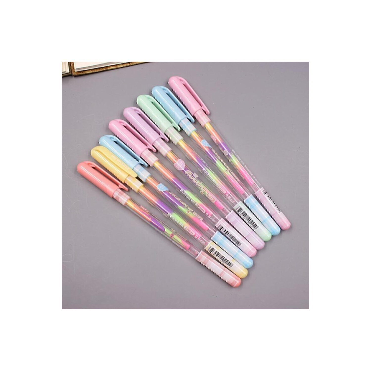 Zuixua Gökkuşağı Jel Kalem 6'lı