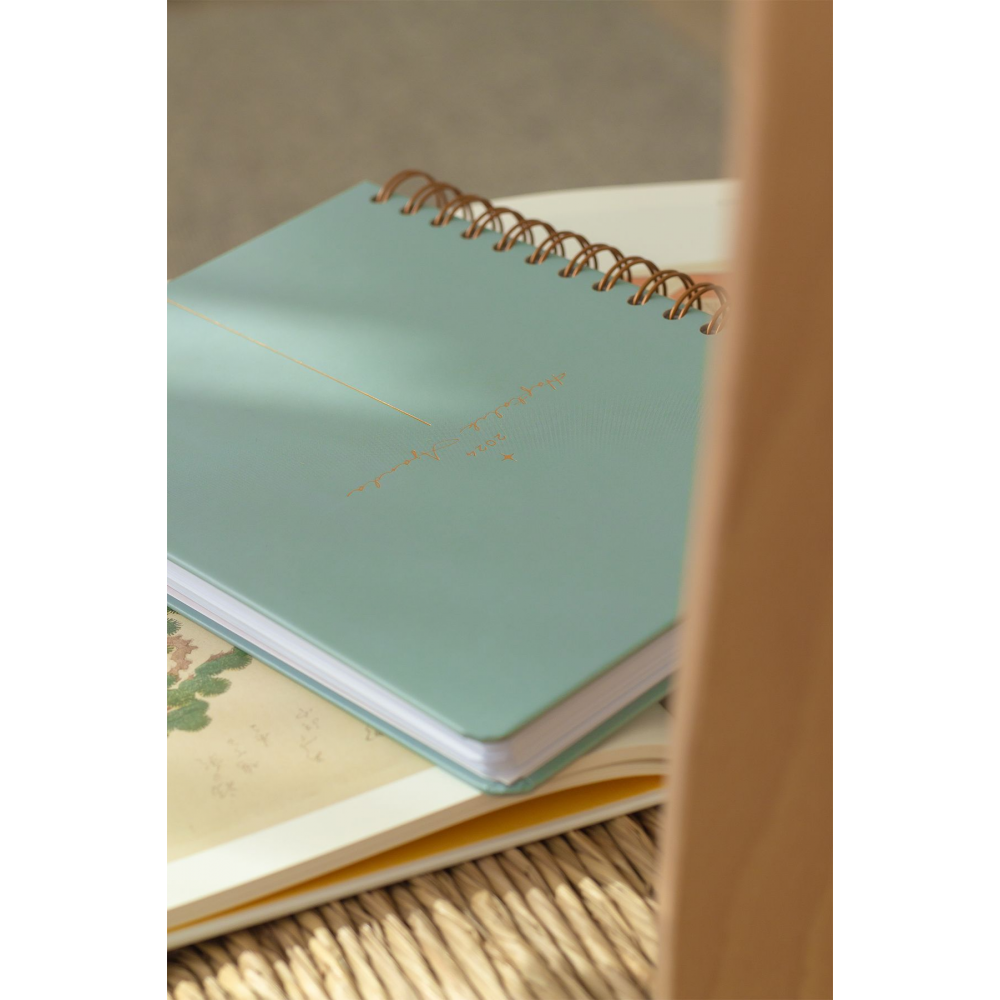 2024 Yılı A5 Ajanda 12 Aylık Yeşil