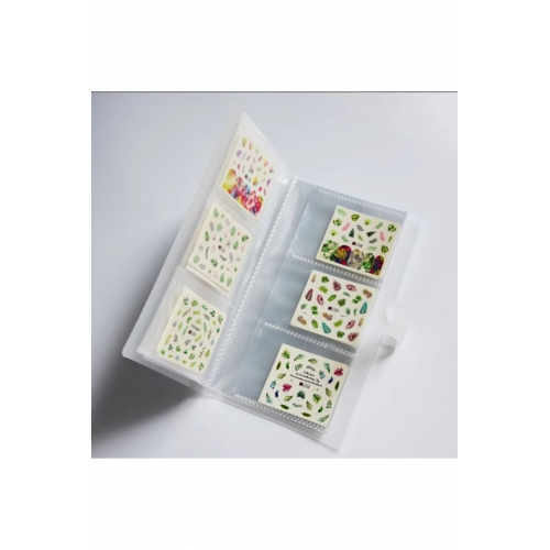 Fotoğraf Albüm, Takı Defteri Ve Tırnak Sticker Albüm 120li, 6,5x9,5cm