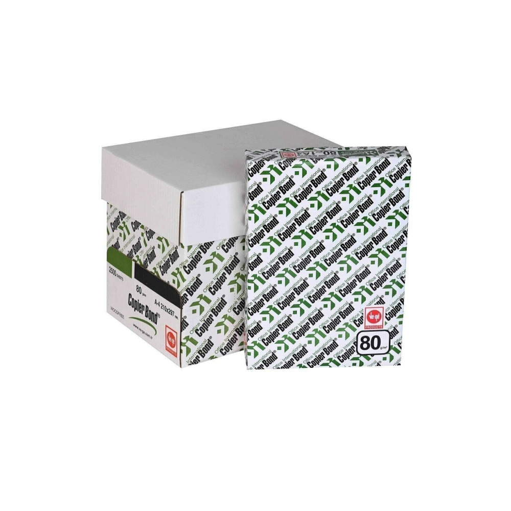 Ve-ge A4 Fotokopi Kağıdı 80 G 500'lü 5 Paket 2500ad. 1 Koli.