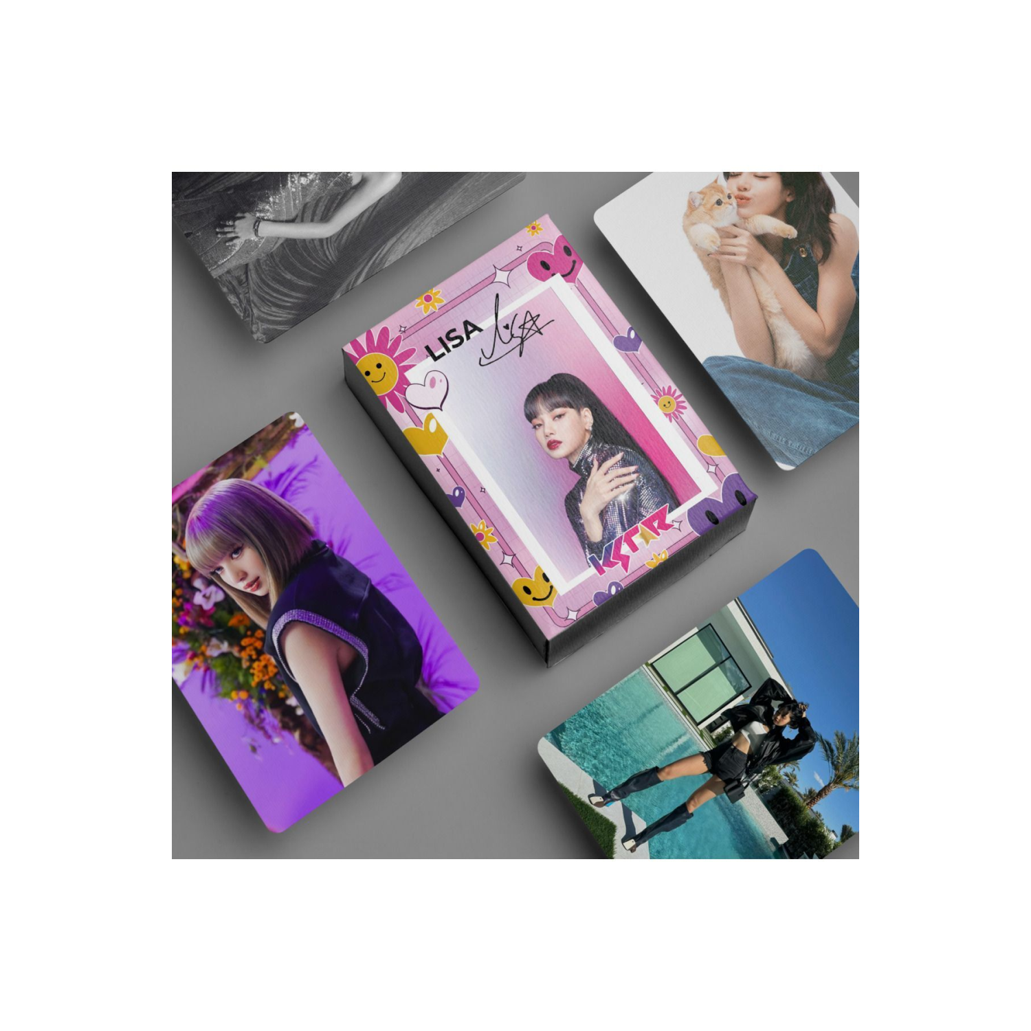 Blackpink Lisa 55 Adet Premium Fotokart Seti