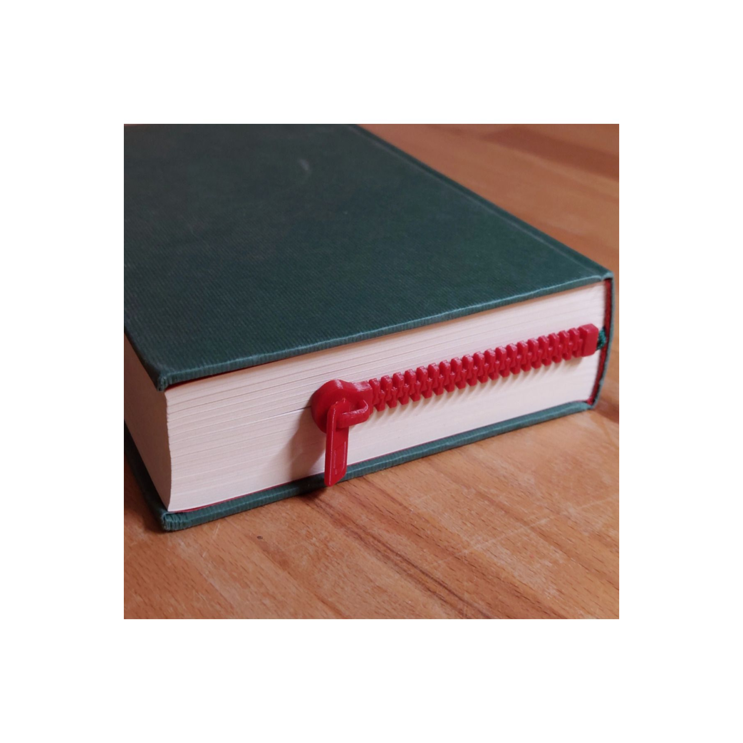 Fermuar Şeklinde Kitap Ayracı Şık Kitap Ayracı