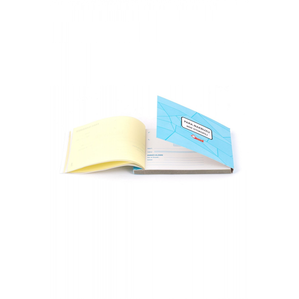 A6 1/50 Otokopili (MİNİ-CEP TİPİ) Para Makbuzu (10 LU PAKET)