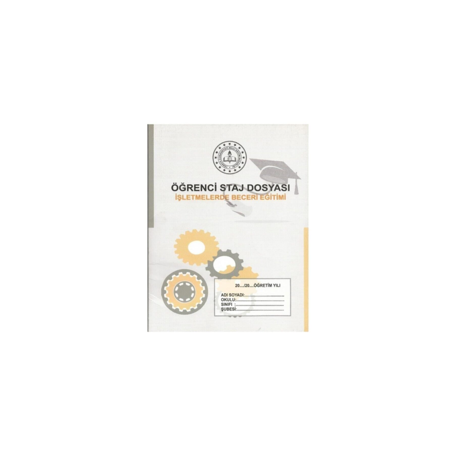Dilman Öğrenci Staj Defteri Numaralı 80 Sayfa