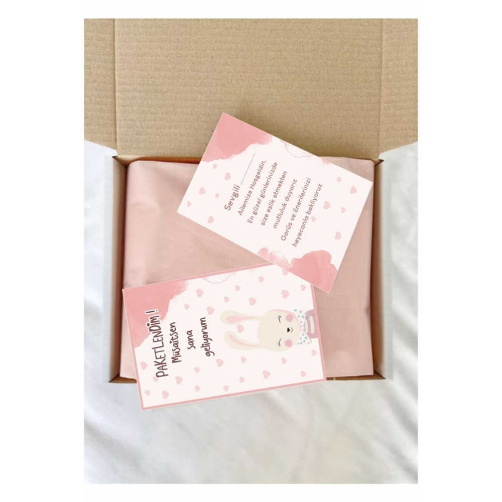 Paketlendim Teşekkür Kartı 100 Adet