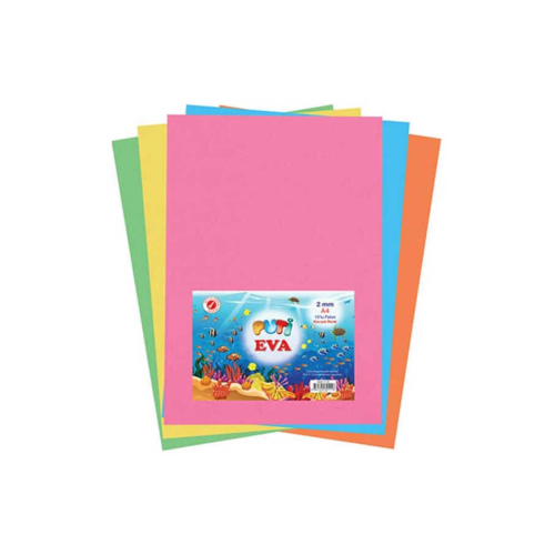Puti A4 Eva 10lu Karışık Renk 1116
