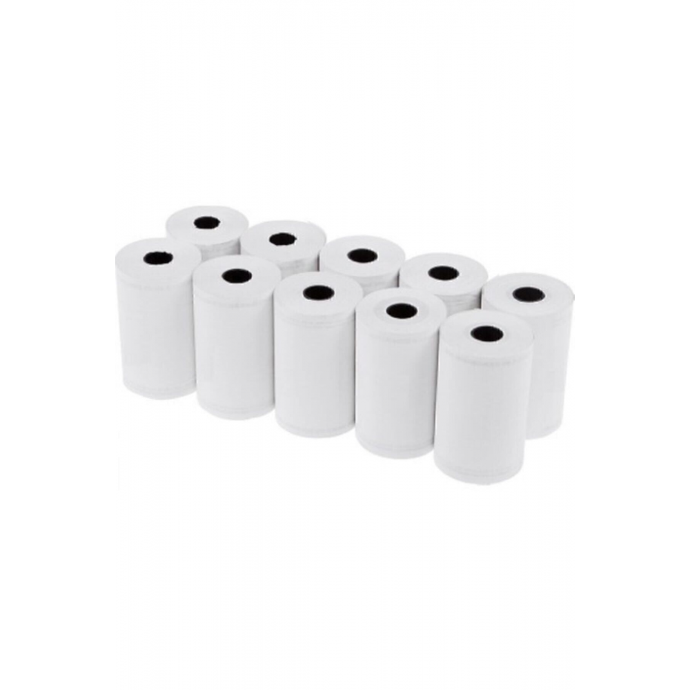 Termal Pos Yazarkasa Rulosu 56x16 10 Adet 1 Paket Parlak