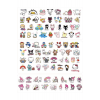 Büyük Sanrio Sticker Set Hello Kitty Kuromi 17 Sayfa 425'den Fazla Sticker Etiket