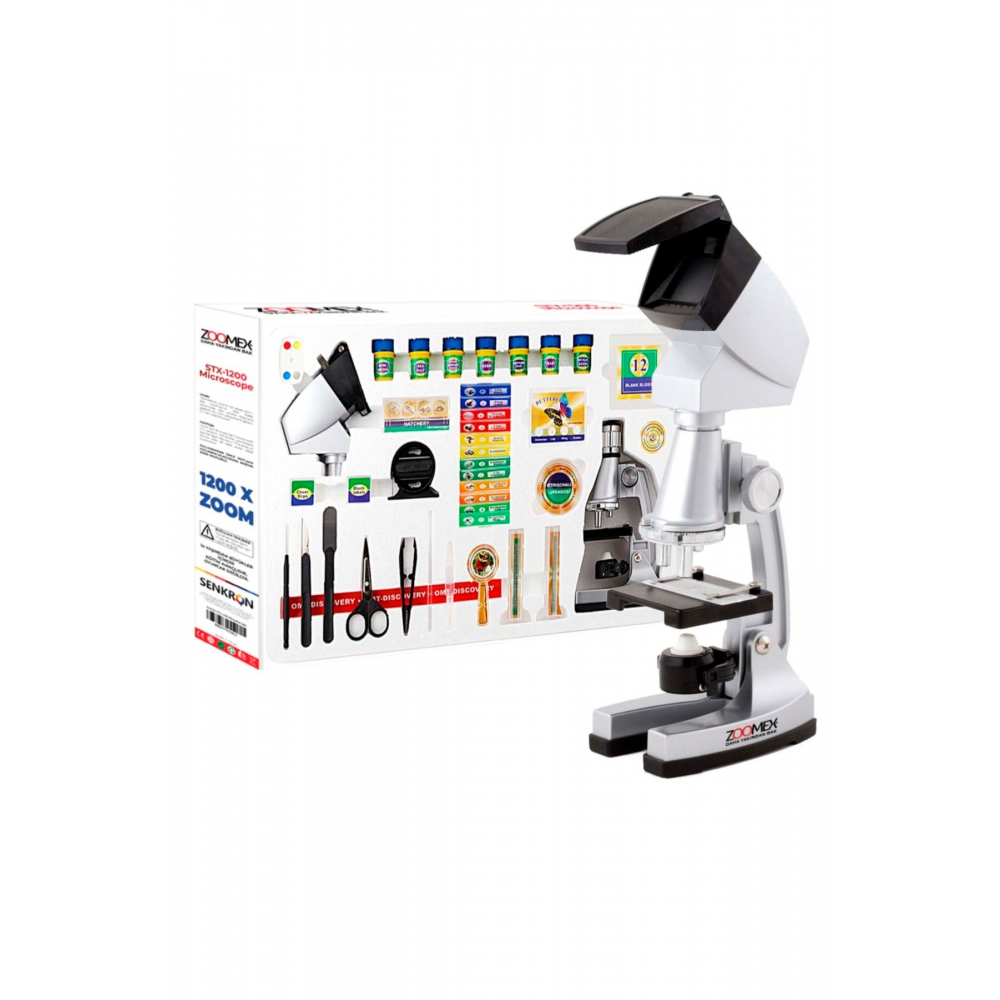 Stx-1200 Mikroskop Set - Eğitici Ve Öğretici - Geleceğin Bilim Adamı Olun Stx-1200