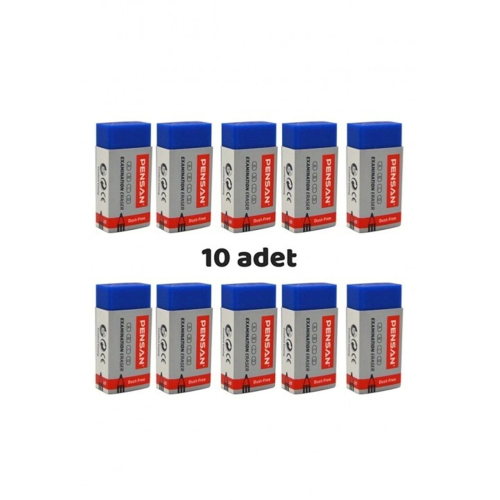 Mavi Sınav Silgisi 10 Adet 364Aseri