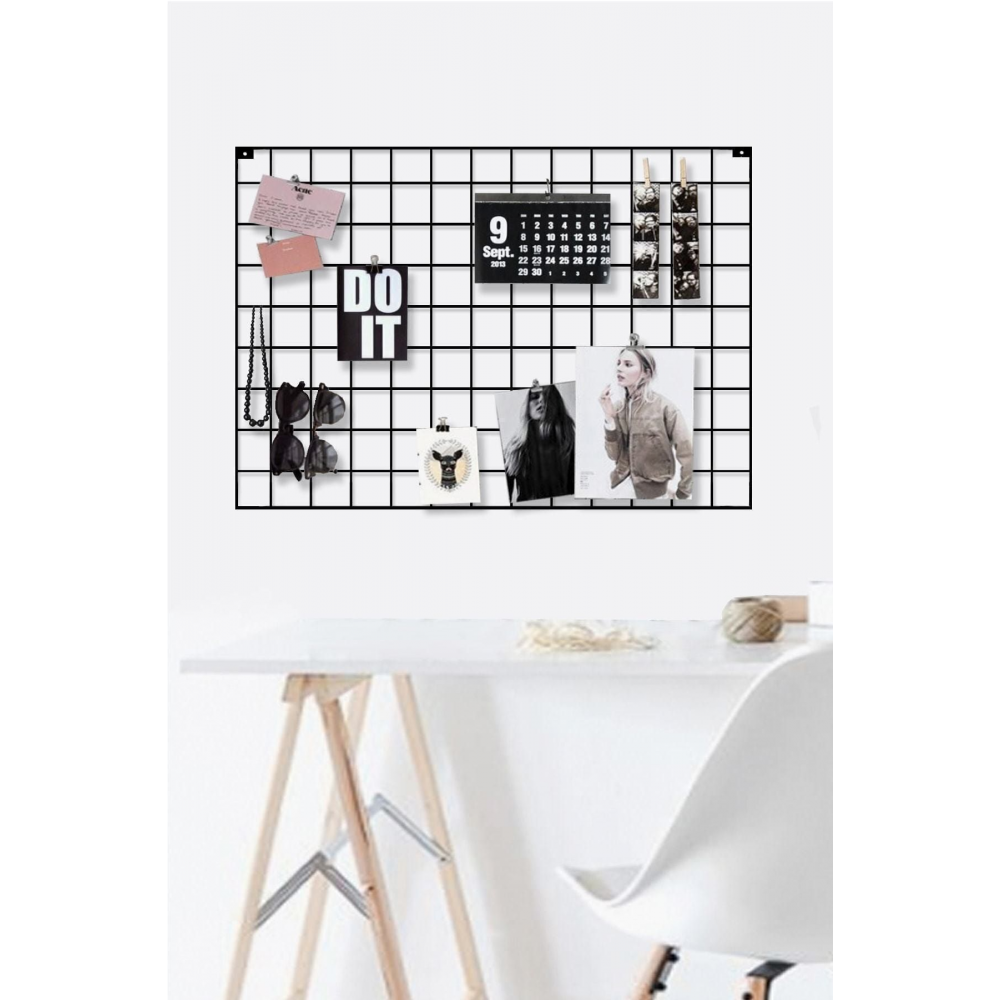 Fotoğraf Askısı, Tel Askılık, Metal Pano, Duvar Askılığı, Notluk.