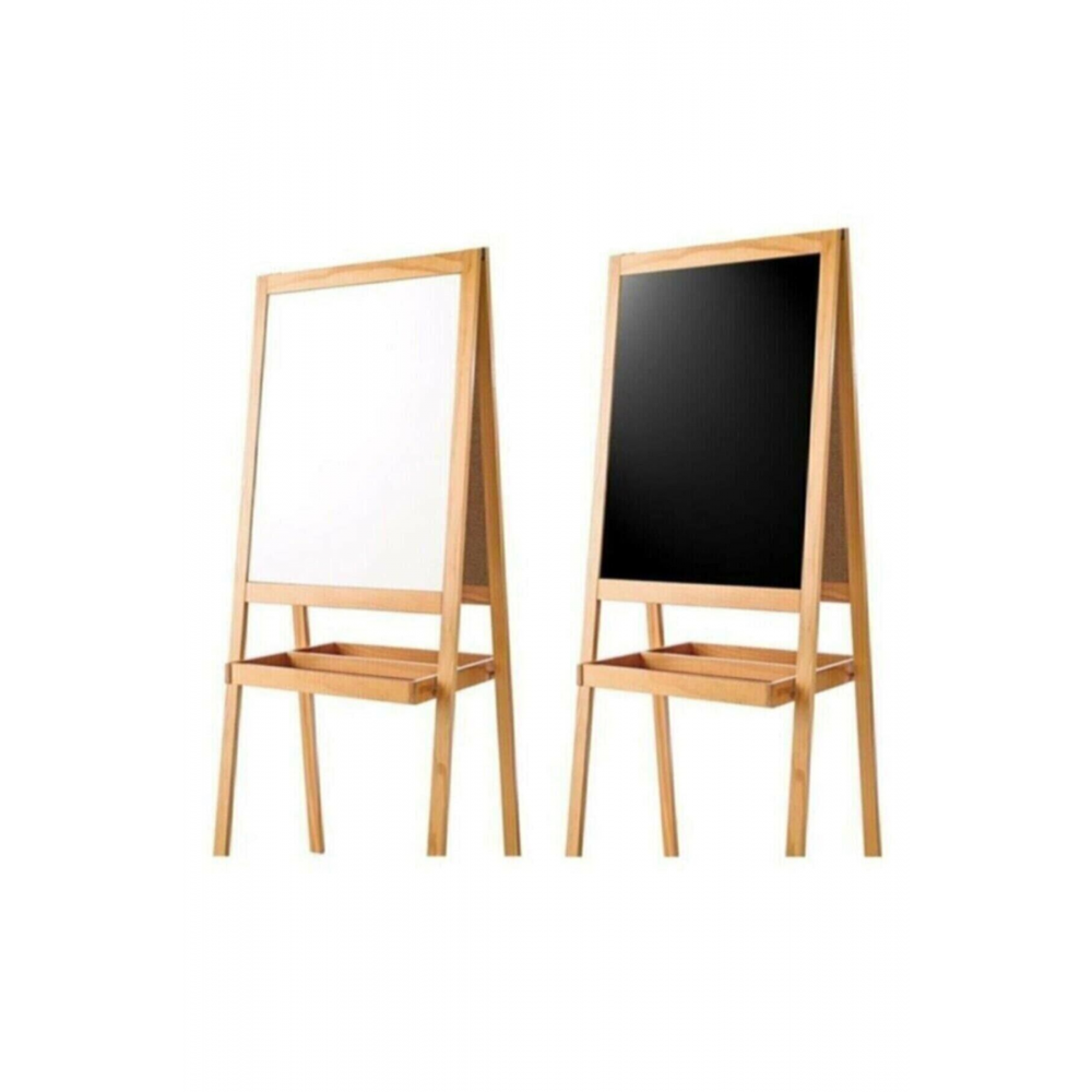 Ayaklı Yazı Tahtası Çift Taraflı Okul Öncesi Çocuk Gelişimi Kalem