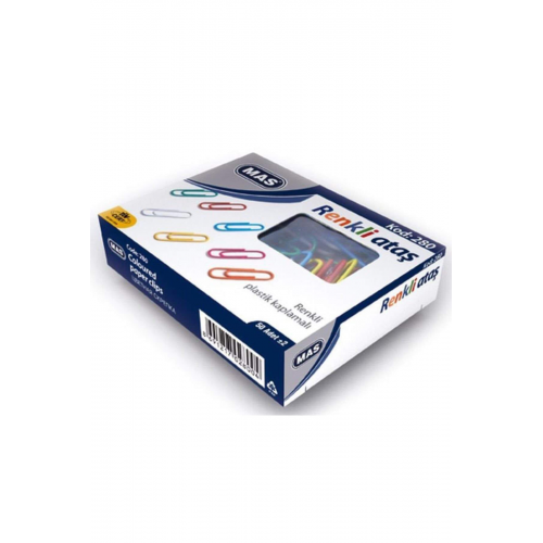 280 28 Mm Pvc Kaplı Renkli Ataş3adet