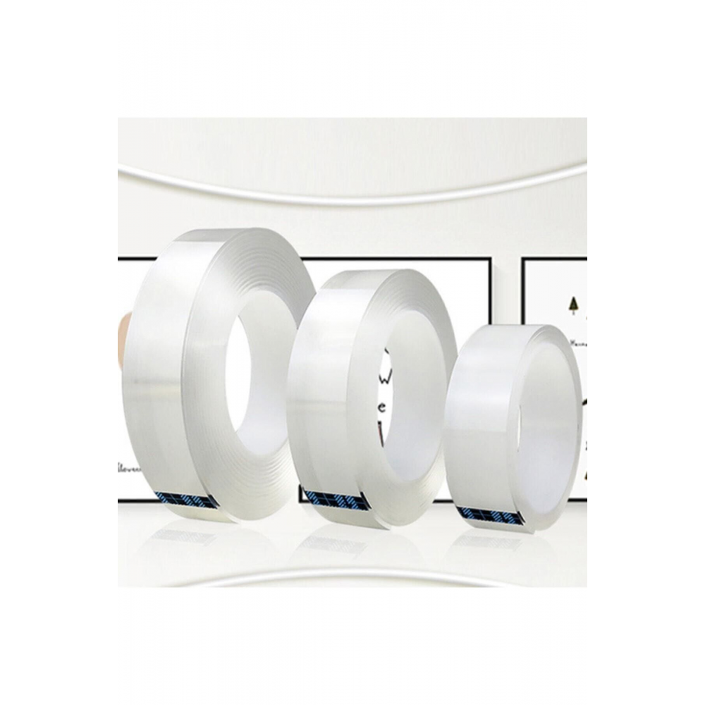 3m Çift Taraflı 20mm Bant-nano Teknolojili-süper Güçlü Bant-yapıştırıcı 2,5 Metre