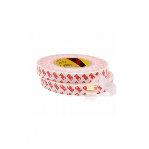 Çift Taraflı Güçlü Ince Bant 15 Mm Genişlik X 5 Metre