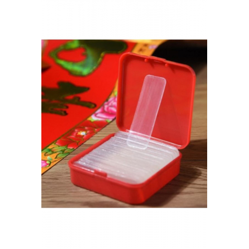 Çift Taraflı Şeffaf Bant Şeffaf Bant 60 Parça Kutulu 1cm X 4.5cm