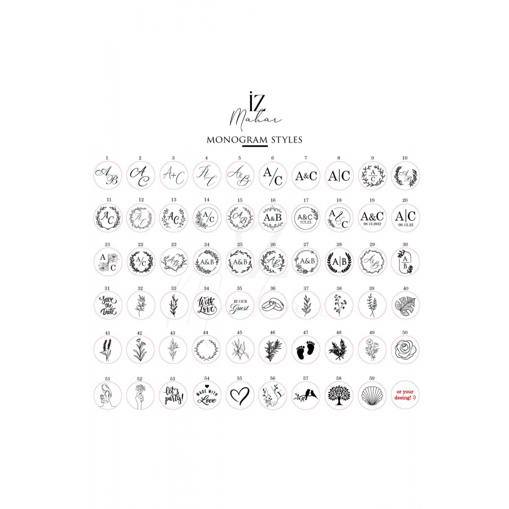 Kişiye Özel Mum Mühür (2.5 cm)