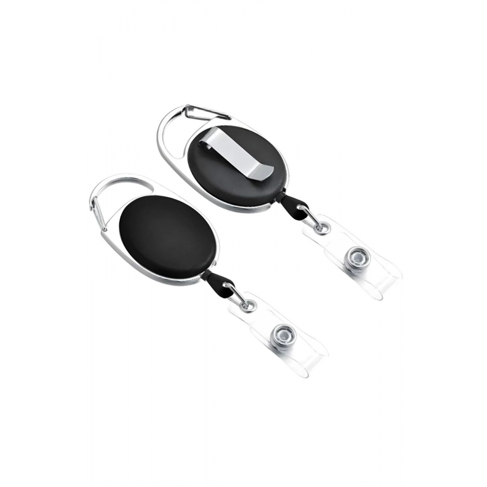 Özel Güvenlik Premium Çelik Kasa Yoyo Yaka Kartlık