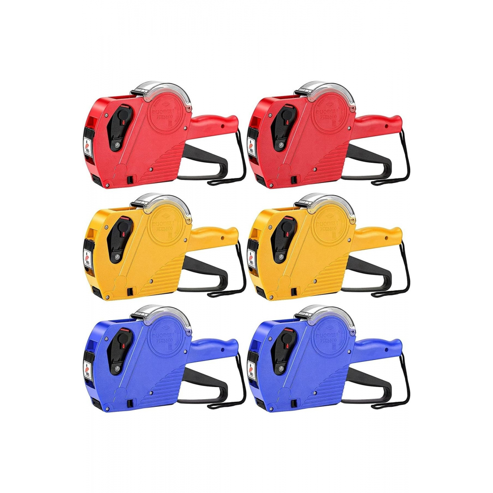 Sekiz Haneli Fiyat Etiket Makinesi, 5000 Adet Beyaz Fiyat Etiketi Ve 1 Adet Yedek Kartuş.