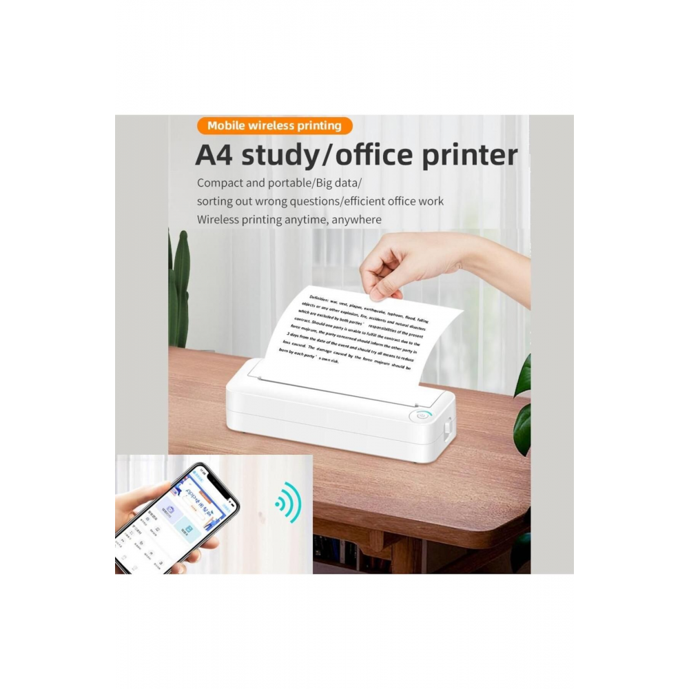 Taşınabilir Mini Termal Yazıcı