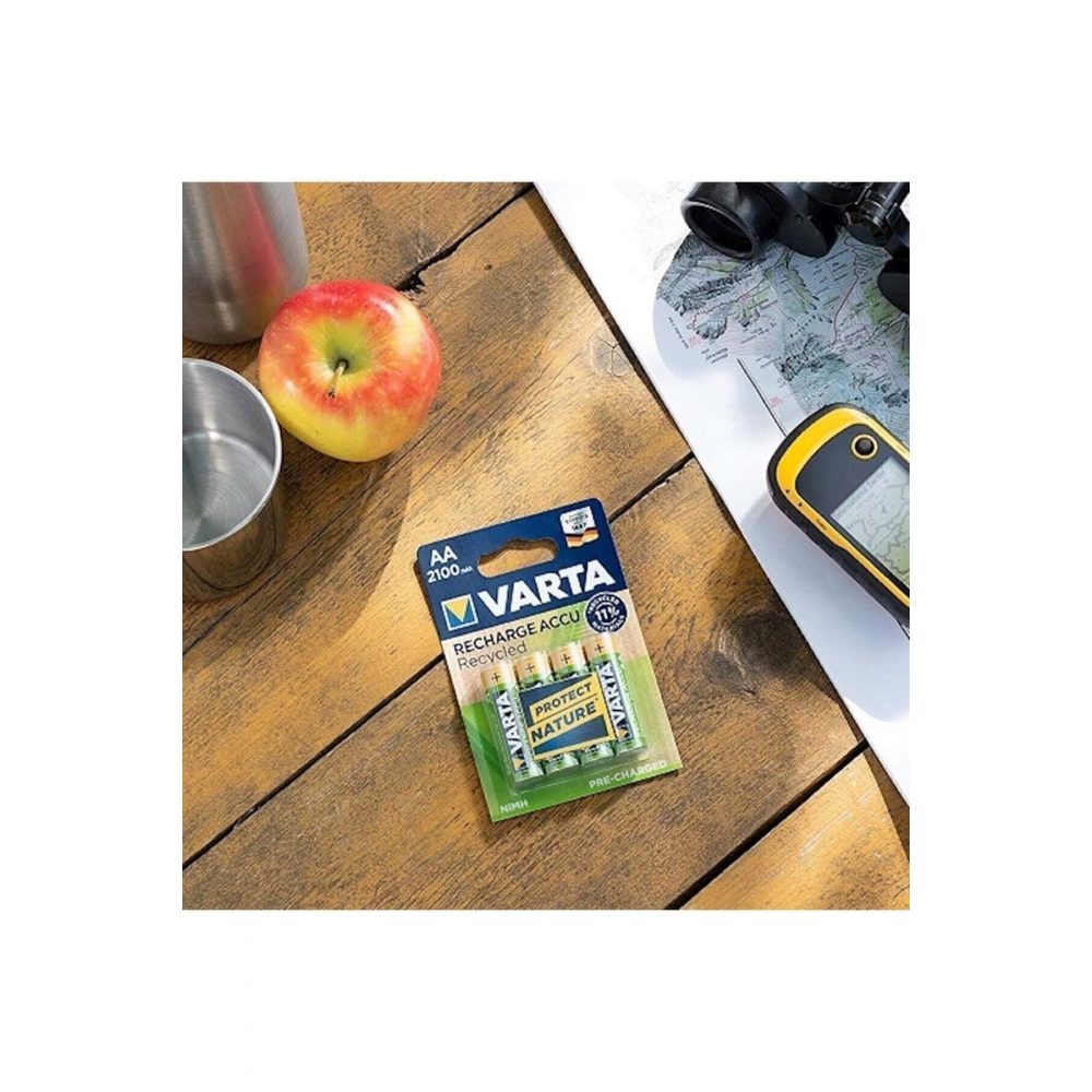 Yeni Ambalaj Şarj Edilebilir Pil Aa 2100 Mah 4 Adet