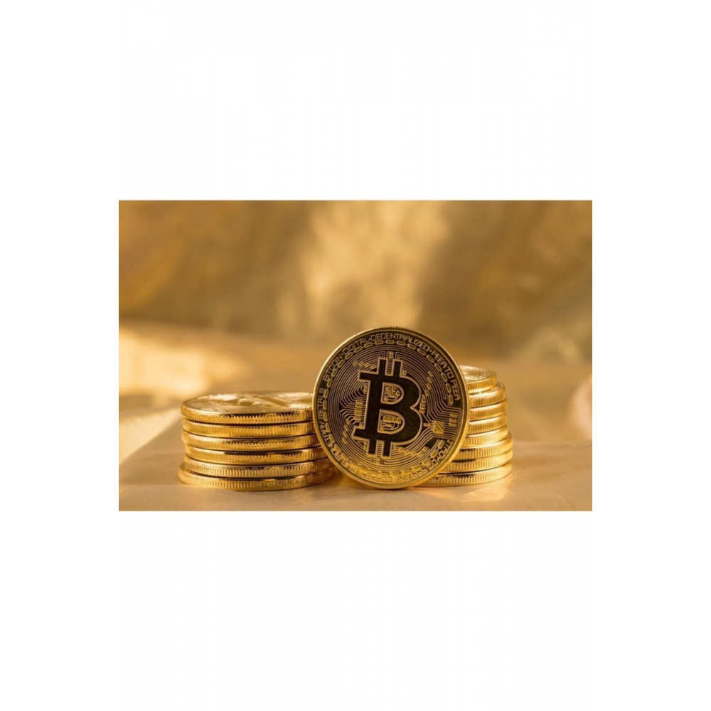 Madeni Bitcoin Hatıra Para