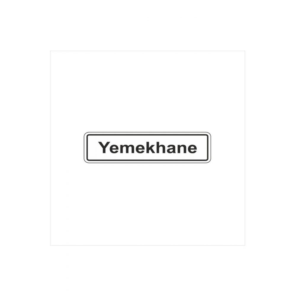Yemekhane Yonlendırme Levhası (yul-107)