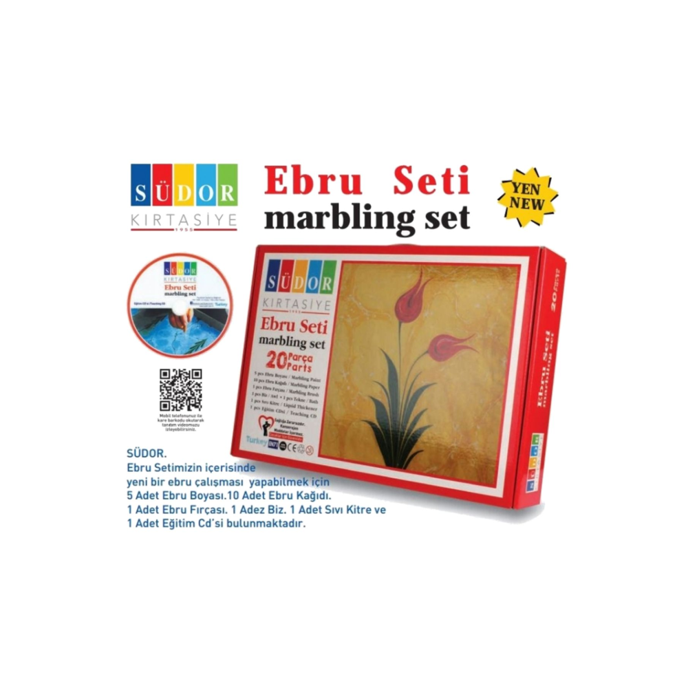 Ebru Başlangıç Seti 20 Parça