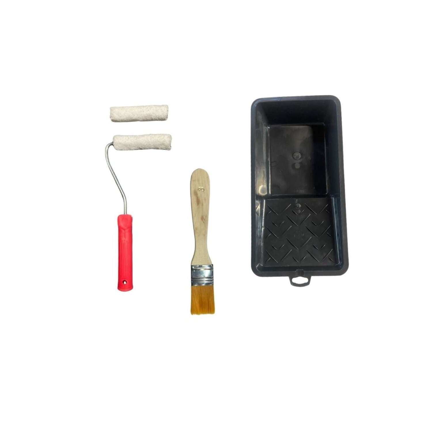 Kadife Rulo Fırça Seti 10cm