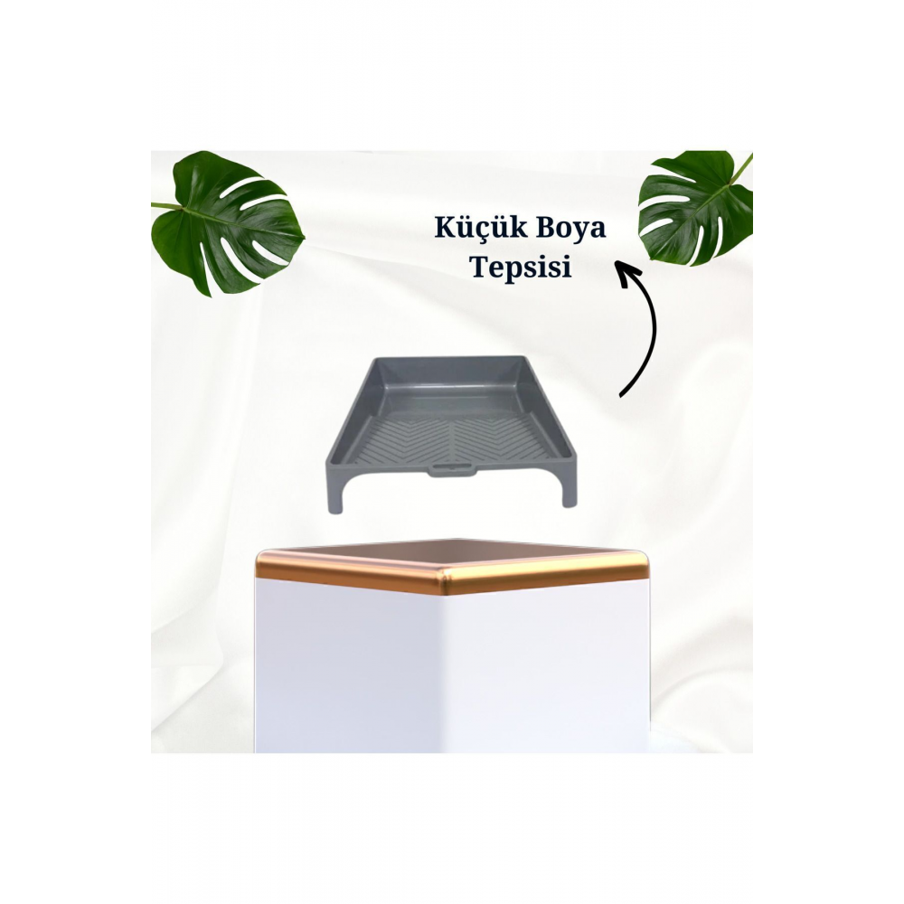 Kadife Rulo Fırça Seti 10cm