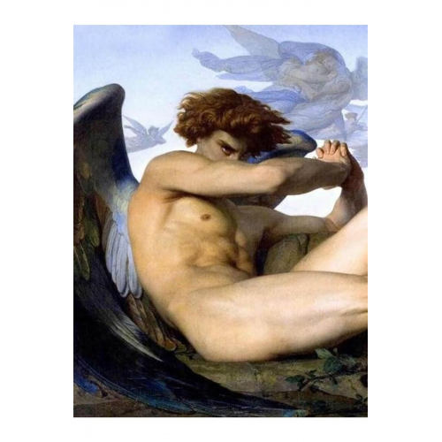 Düşen Melekler Sayılarla Boyama Seti 40x 50 Cm (TUVALE GERİLİ)