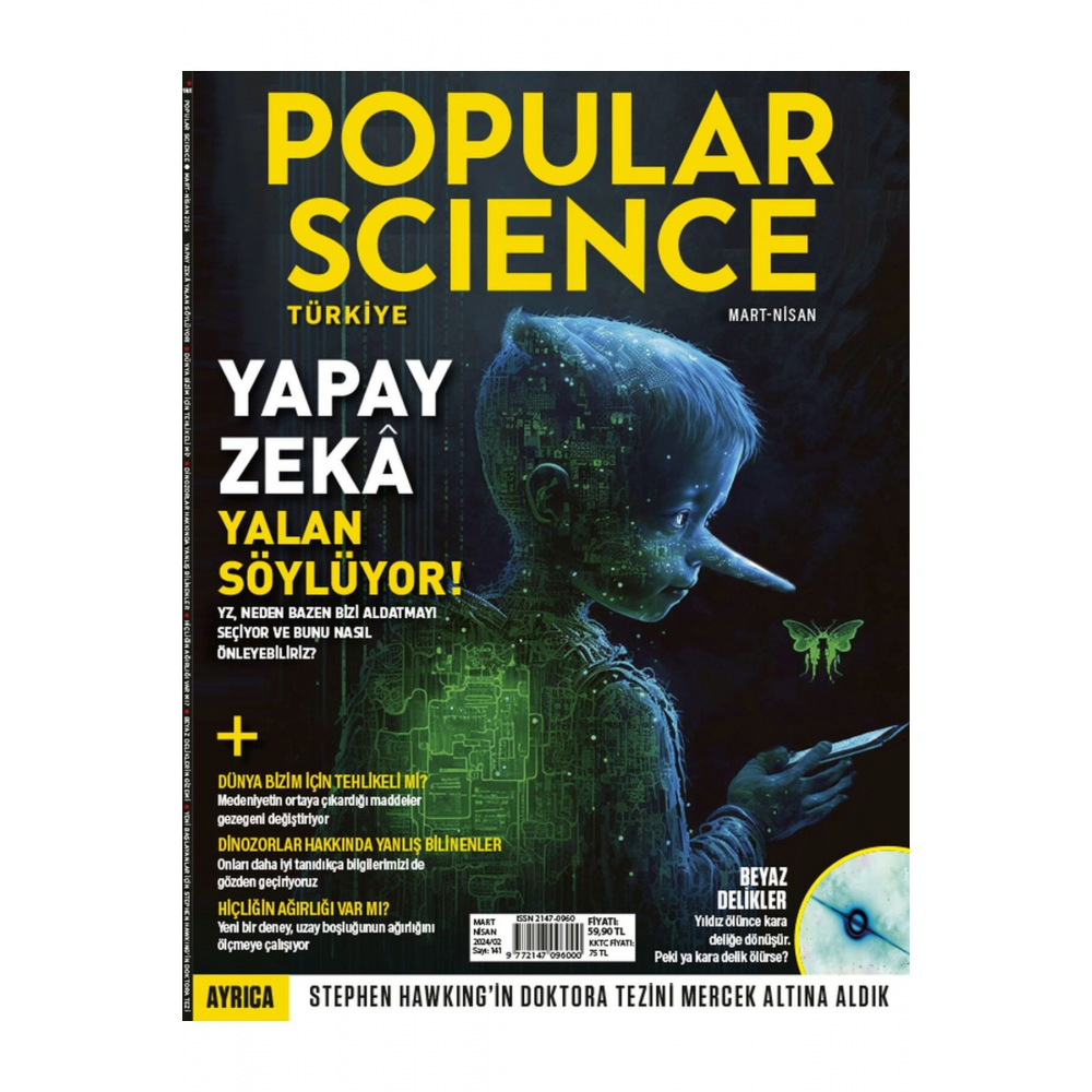 Popular Science Dergisi Yıllık Abonelik (6 SAYI)