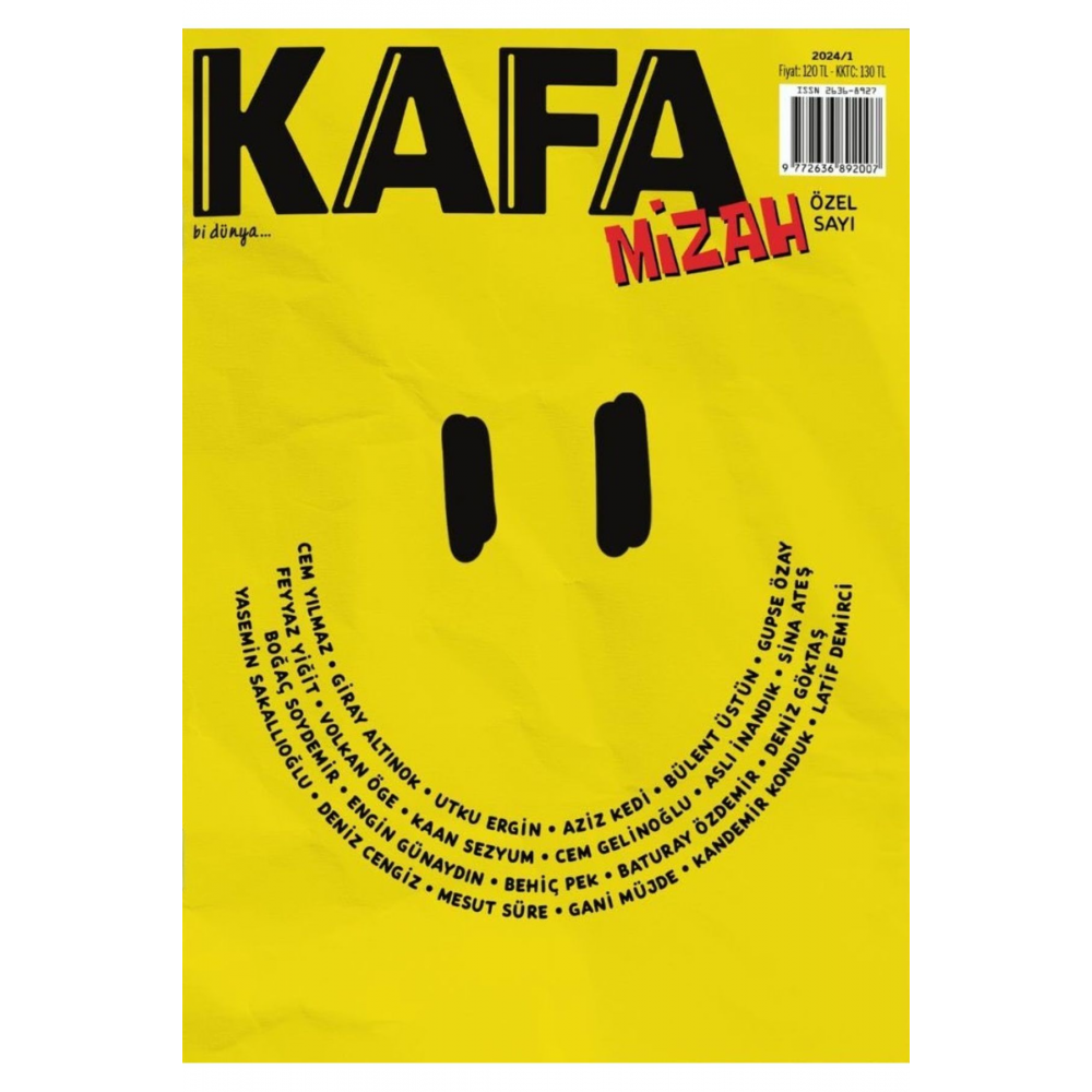 Kafa Dergi Mizah Özel Sayı 2024