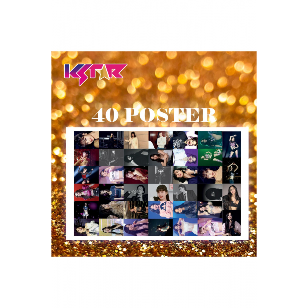Blackpink Lisa Promo Albüm (POSTER - STİCKER - FOTOKART) Kpop