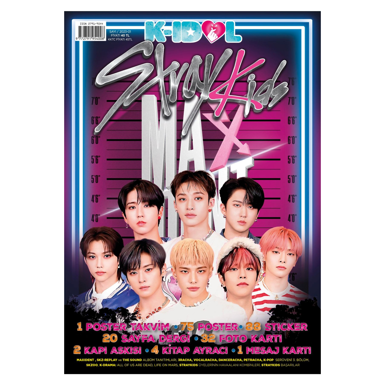 Dergı Stray Kıds Maxıdent Özel Sayı