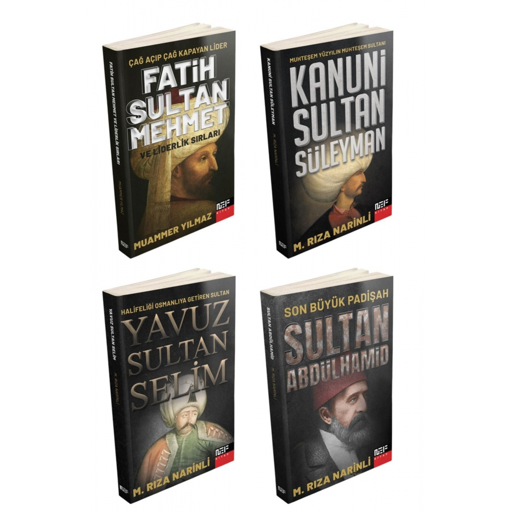 Osmanlı Padişahları Seti (4 Kitap)