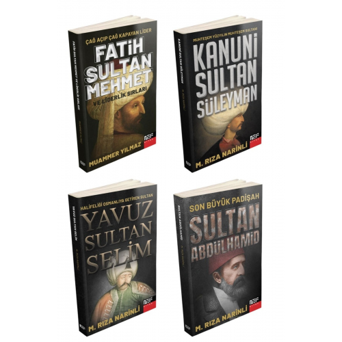 Osmanlı Padişahları Seti (4 Kitap)