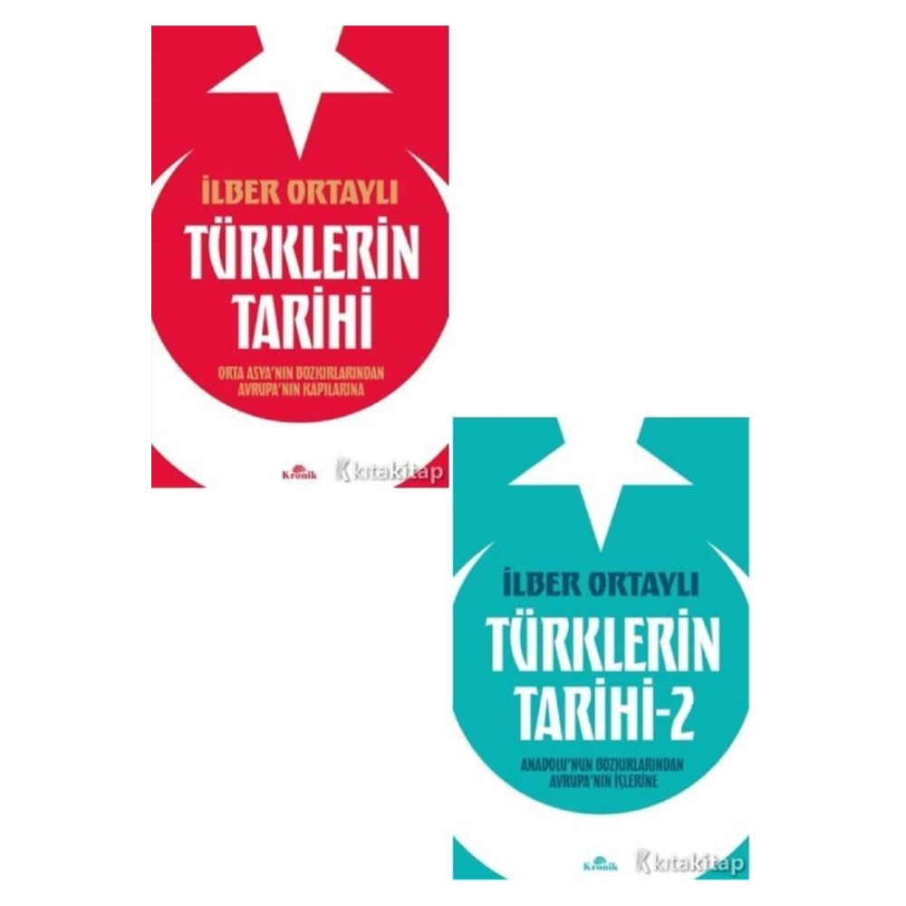Türklerin Tarihi 1- 2 Ilber Ortaylı 2 Kitap Set