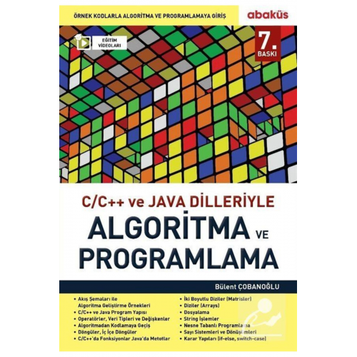 C / C++ Ve Java Dilleriyle Algoritma Ve Programlama