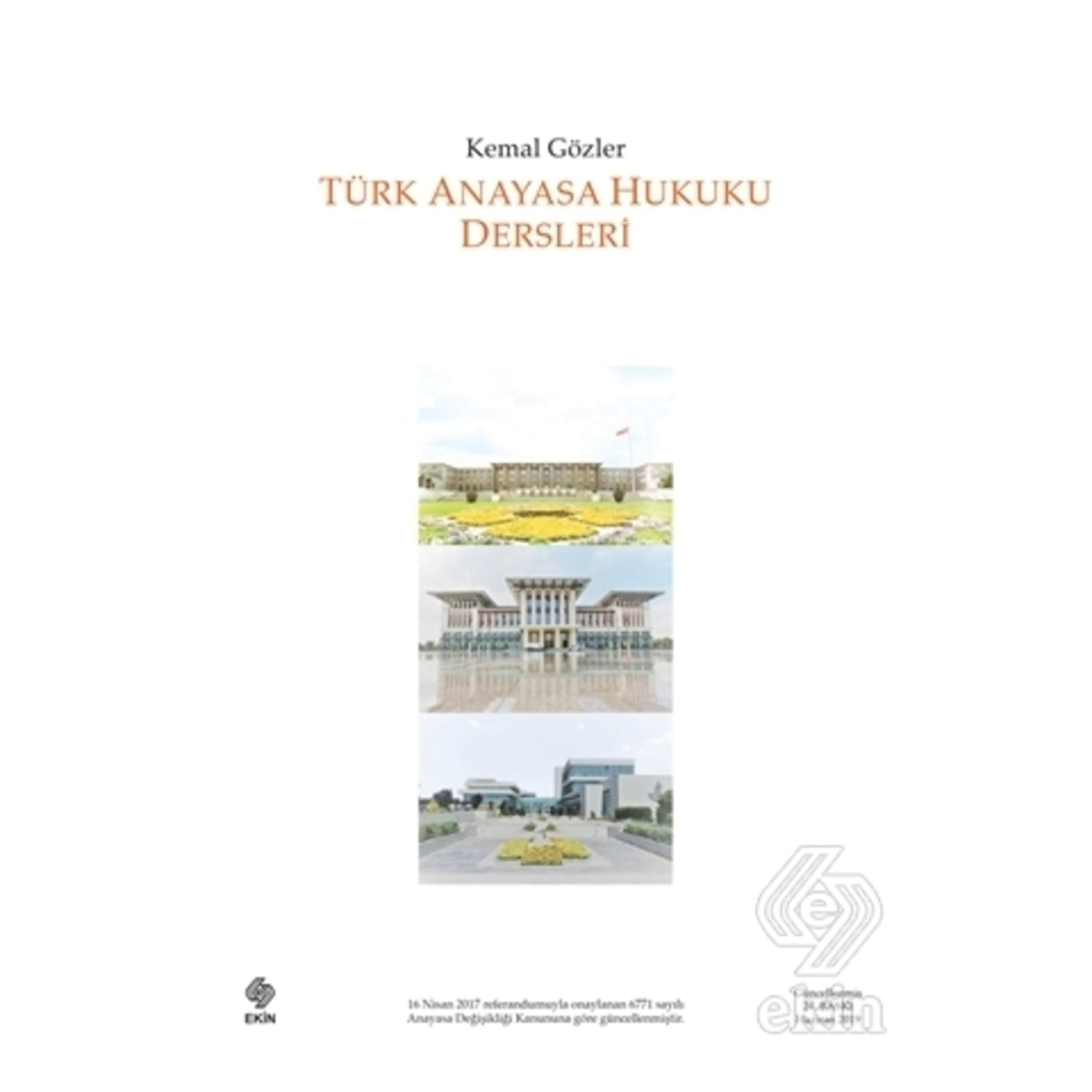 Türk Anayasa Hukuku Dersleri Kemal Gözler