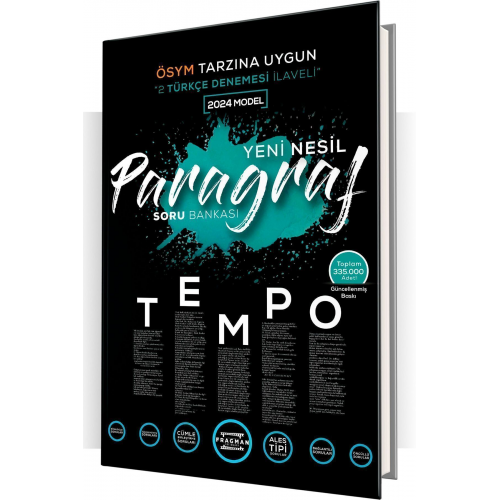 2025 Tyt Tempo Paragraf Yeni Nesil Soru Bankası 2 Tyt Türkçe Denemesi Ilaveli