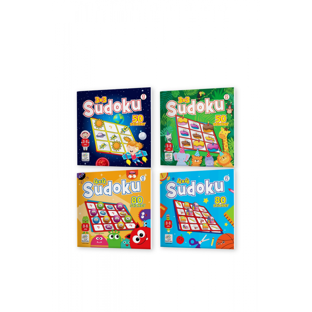 3-6 Yaş Stickerlı Sudoku Seti